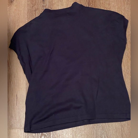 Freddies of Pinewood Striped Navy Top Size Small VLV Rockabilly shirt - Picture 3 of 10